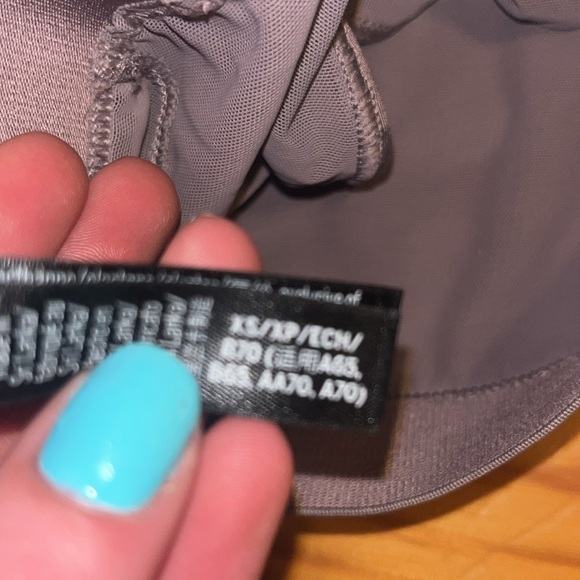 Victoria’s Secret Pink sports bras VS sports bra black and pink/mauve size XS - Picture 7 of 8